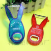 factory customized Fish rabbit multi-function Peeler Bottle opener Dual-use Printing Triple fruit Plane iron