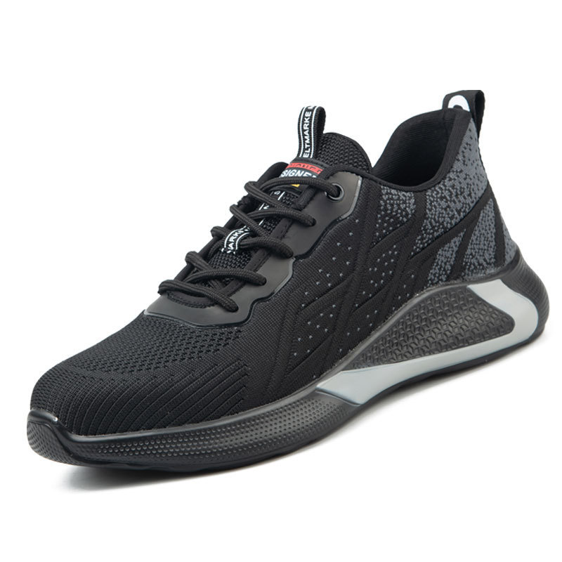 劳保鞋男软轻便夏季透气防臭防砸防刺穿安全工作工地鞋