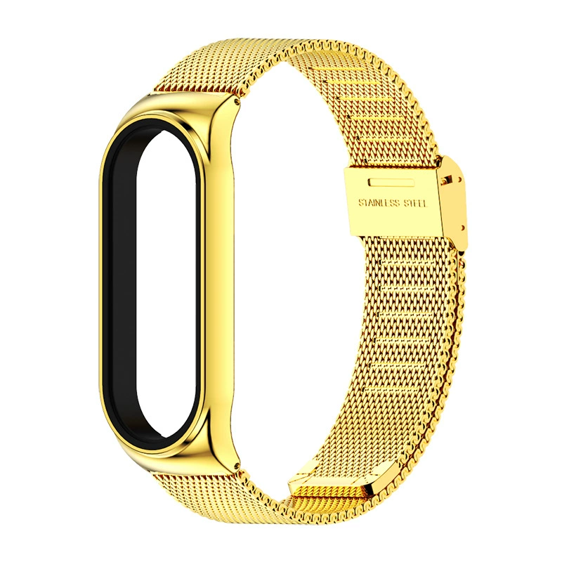 Совместимо с Amazfit Band 7 Huami браслет 5 лент металл три бусины Strite Magland Magnetic Magnetic Suffering