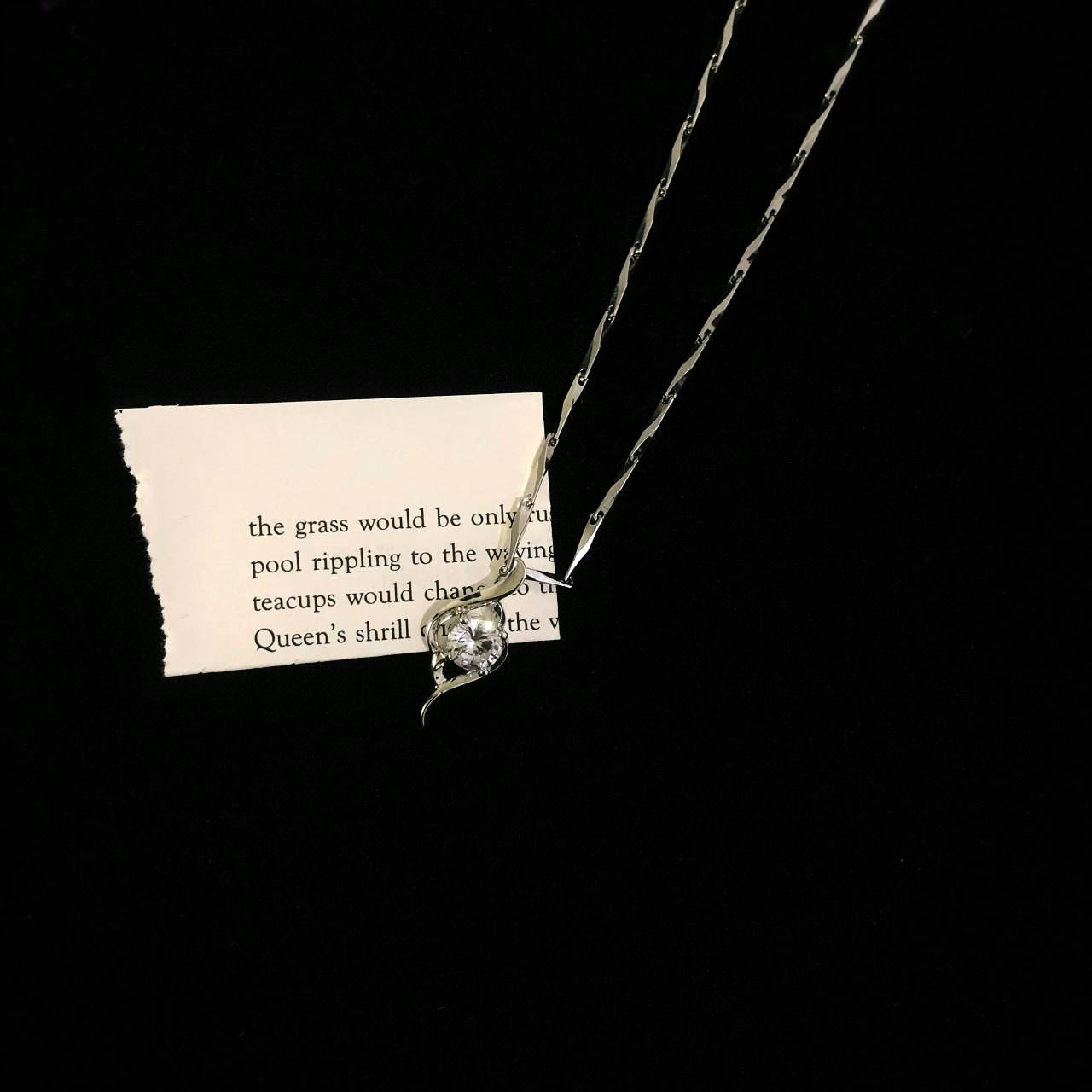 Diamant Halskette Für Damen Exquisites Solitär Collier Schmuck_voghion.com