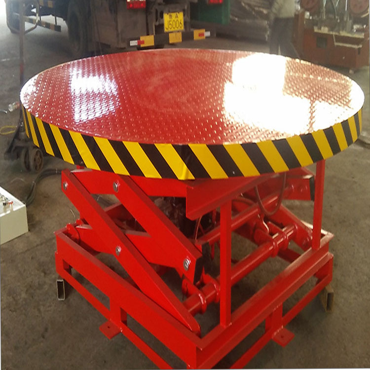 汽车旋转展台地颤舞台固定式升降平台液压升降货梯升降舞台展台