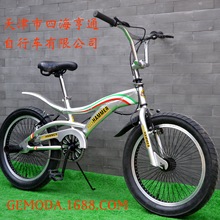 TOMAX铝合金表演车BMX一体式链轮旋转车把外贸工厂直销bicycle