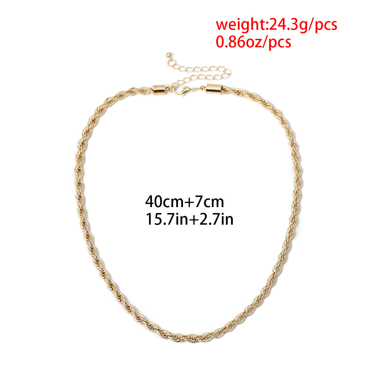 Wholesale Jewelry Simple Style Geometric Iron Plating Necklace display picture 1