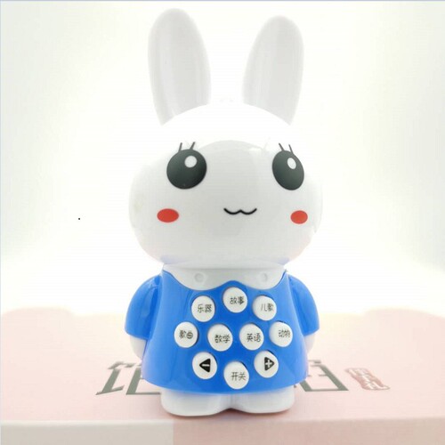 Factory direct sales Mini Rabbit Story Machine Little Fire Rabbit Mini Story Machine Little Rabbit Puzzle Early Education Learning Machine