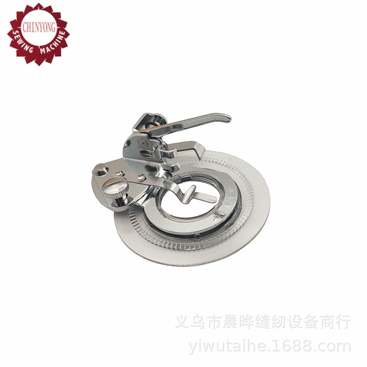 圆盘绣花压脚家用缝纫机压脚绣花压脚刺绣压脚缝纫机压脚3700L