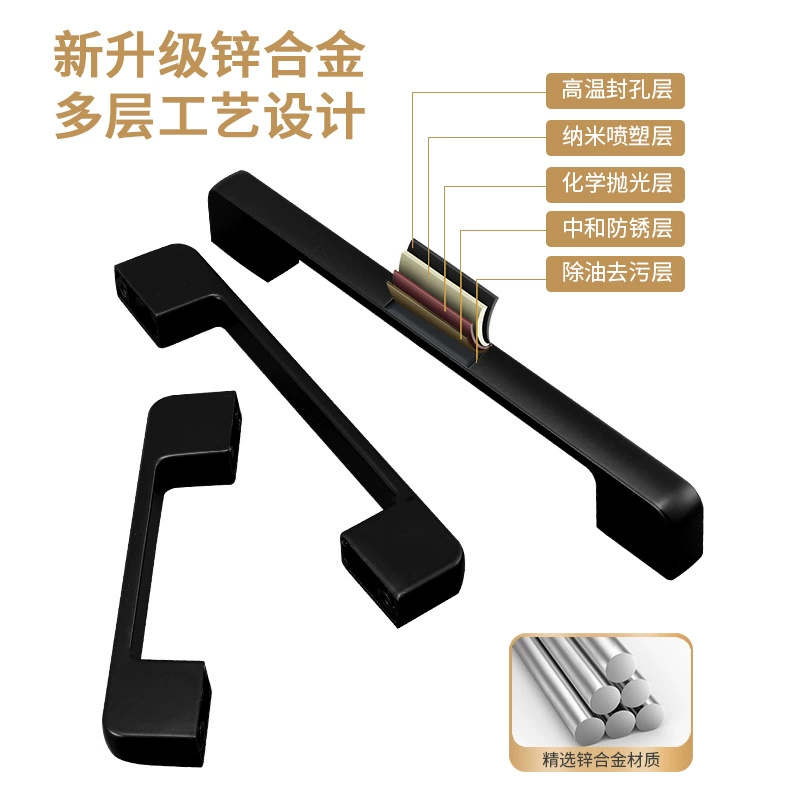 Long metal black furniture, wholesale, American style