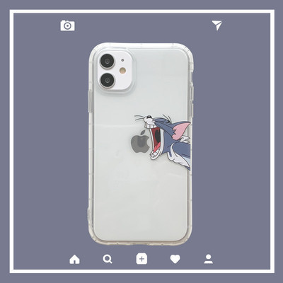 空压卡通软壳X/XS/XR适用苹果11Pro/Max手机壳iPhone6s/8plus/6p|ms