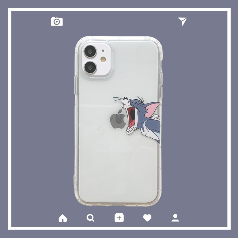 空压卡通软壳X/XS/XR适用苹果11Pro/Max手机壳iPhone6s/8plus/6p|ms