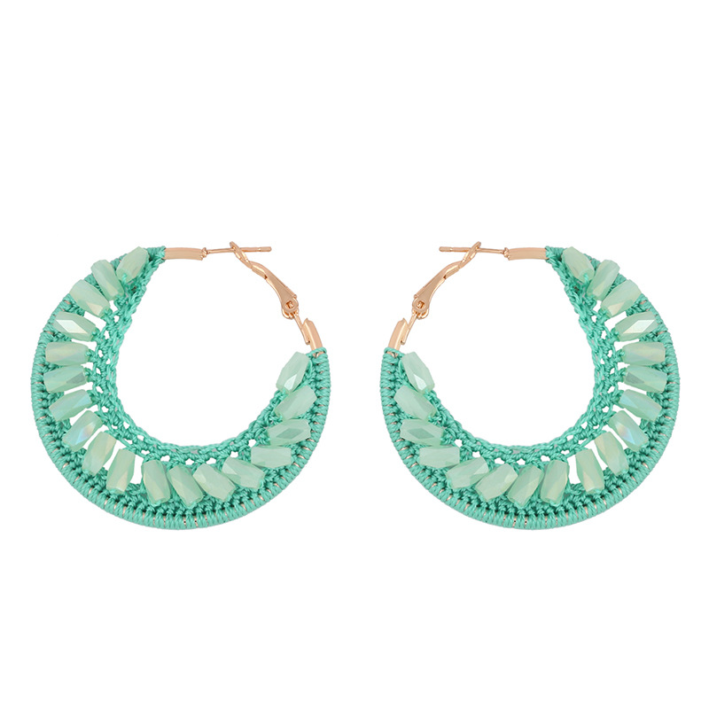 Fashion Geometric No Inlaid Earrings display picture 7