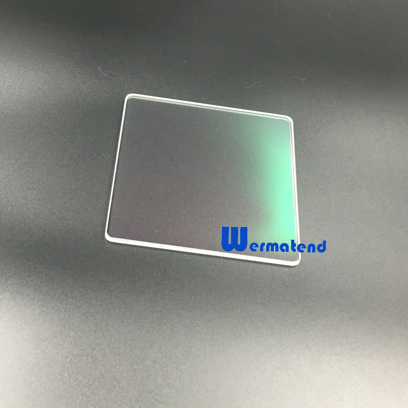 CCD视觉打标机激光镜片 110*110*3 45度650反射 355透过石英镜片