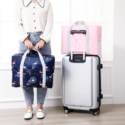 加厚防水收纳包手提衣服收纳袋行李箱旅行整理袋飞机包大号搬家袋|ms