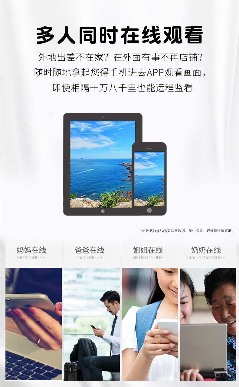 20灯球机室外防水监控器远程无线wifi网络全景高清夜视全彩