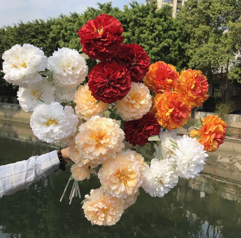 Simulation Hibiscus Flower Gesang Flower European Wedding Wedding Auditorium Home Flower Arrange Road Lead Decoration Living Room Decoration Fake Flower Simulation Hibiscus Flower Gesang Flower European Wedding Wedding Auditorium Home Flower Arrange Road Lead Decoration Living Room Decoration Fake Flower