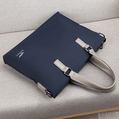 Briefcase business affairs Simplicity canvas capacity The single shoulder bag man Package Messenger oxford Handbag