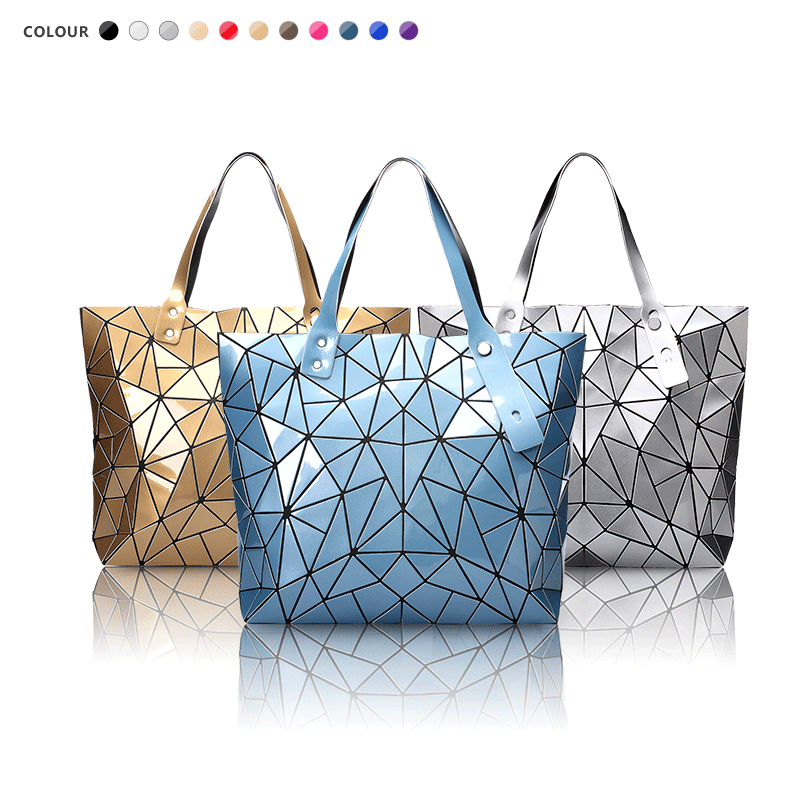 Bags for Women 2025 New Style Ladies' Handbags Fashionable Large-Capacity Tote Bags Versatile Geometric Bags Pu Large Bags Wholesale