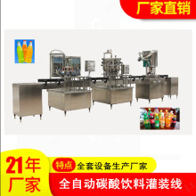 厂家定做功能饮料加气可乐柠檬带气饮料非洲适合的全套饮料生产线
