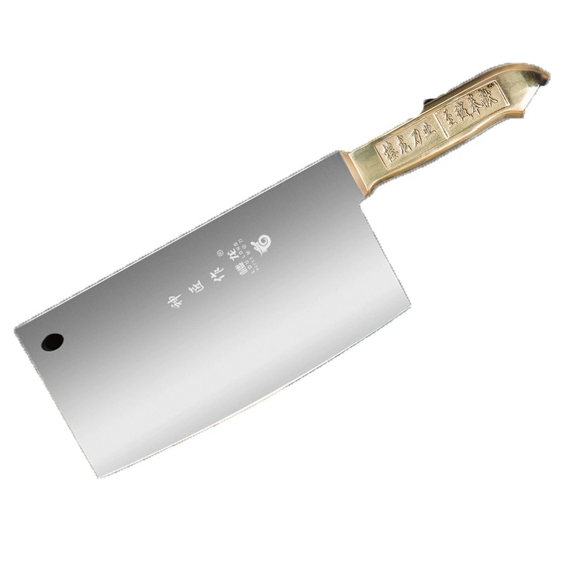 Spot supply Lou Long Family Alloy Cutting Knife Knife Pure copper knife handle lasts long -lasting sharp chef