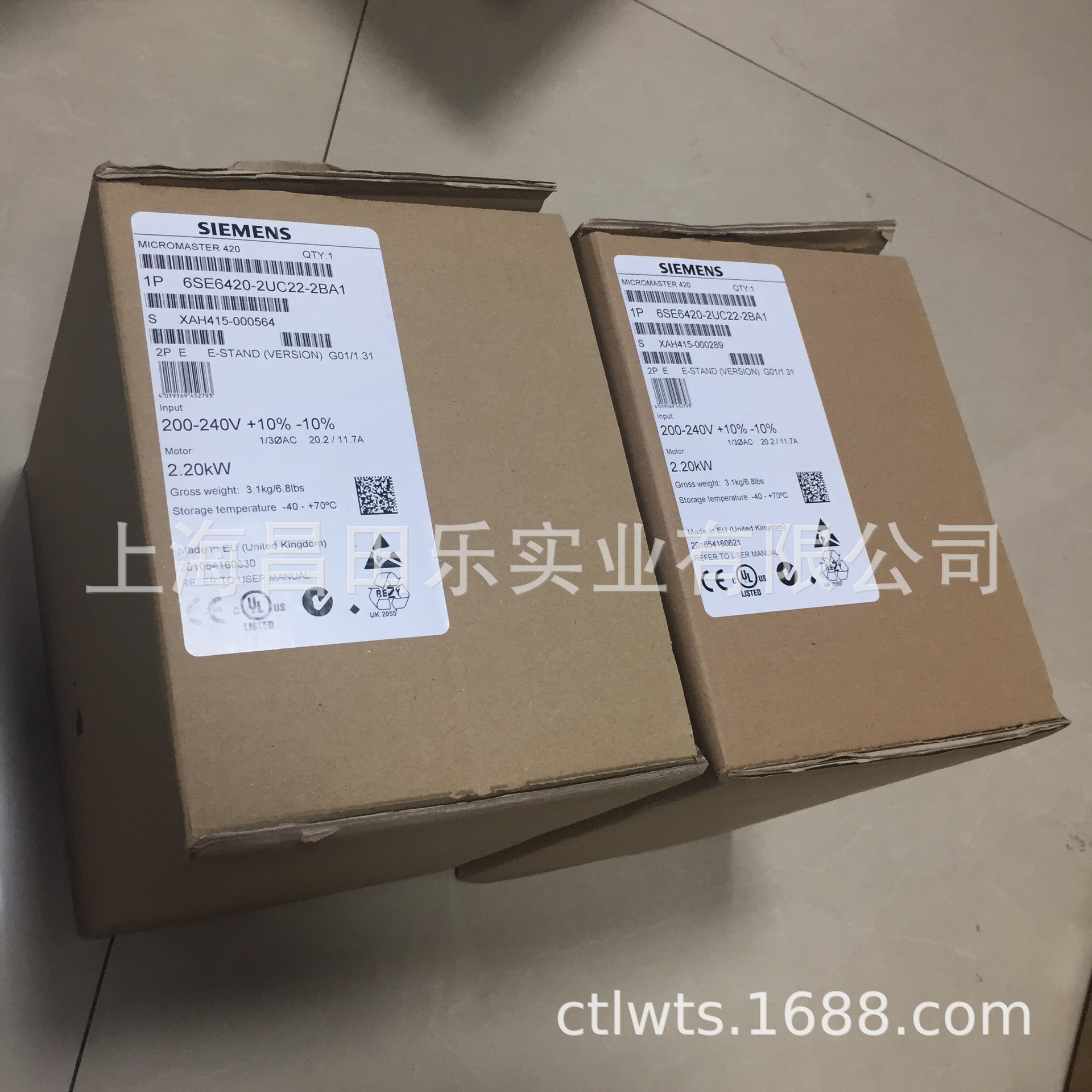 西门子S120,G120供应供应 6SL3224-0BE35-A0 变频器