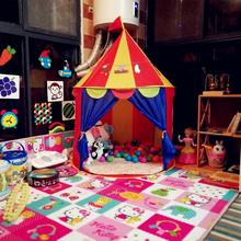 儿童游戏帐篷蒙古包公主城堡屋男孩女孩过家家玩具宝宝室内小房子