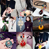 Stall goods Beeswax Necklace Retro Ethnic style Autumn and winter Versatile have more cash than can be accounted for sweater chain Jewelry Accessories Pendant