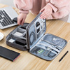 headset Charger waterproof storage box receipt Storage bag double-deck three layers dustproof Storage Finishing Bag