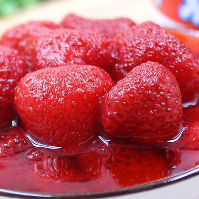 冰冻牛奶草莓400g/盒 新鲜冷冻草莓速冻草莓颗粒包邮