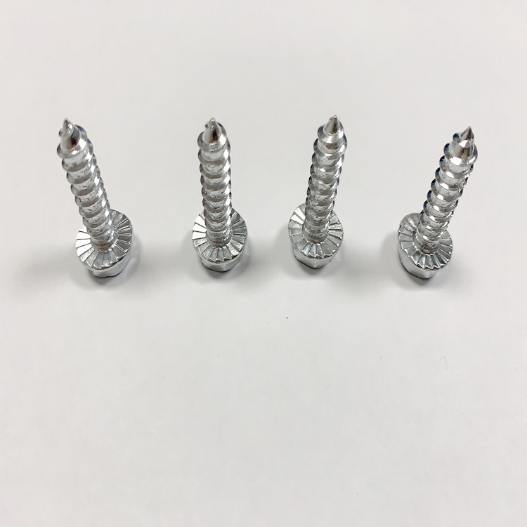 HWA十字自攻钉 外六角凹十字华齿自攻螺丝  外六角花齿自攻螺钉