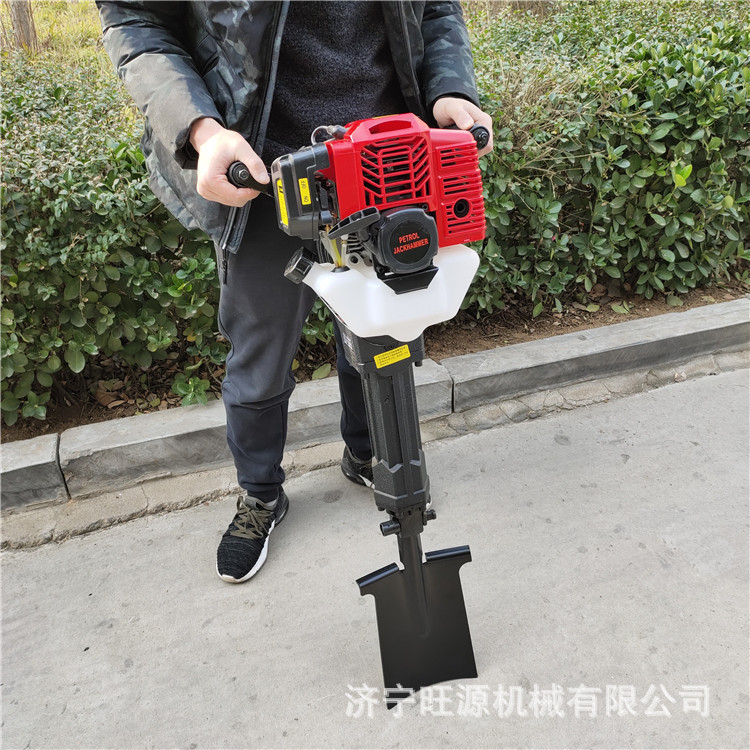 汽油镐挖树机 多功能便携式挖树机 园林汽油挖树机