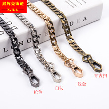 单肩包带NK铁链子金属包包链条四色口金链子包配件金属铁链