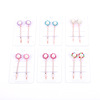 Set, hair accessory from pearl, shampoo, hairgrip, new collection, flowered, wholesale