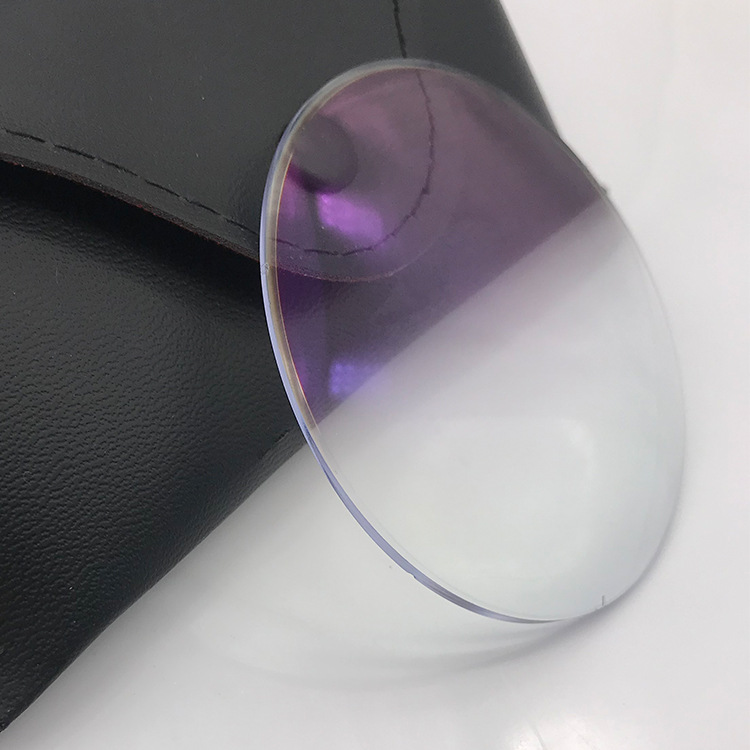 厂家现货1.61老花镜片轻薄远视单光散光非球面镜片树脂防蓝光镜片