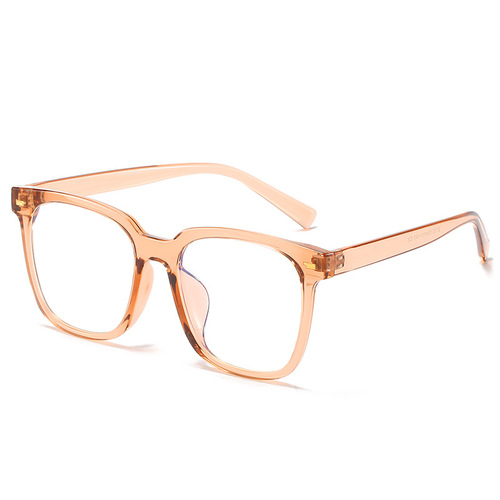 New Style Ancient Chinese Style Anti-Blue Light Glasses with Myopia, Retro Black Popular Online TR90 Optical Glasses, Round Face Frame Glasses