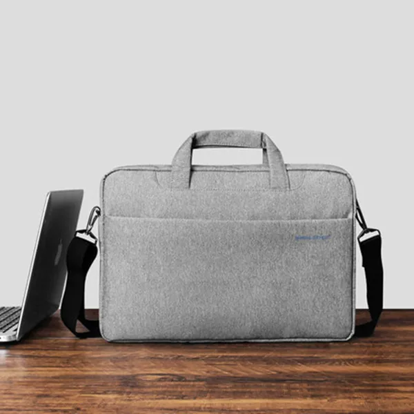 Manufacturer customized laptop bag 14 15.6 17 inch men and women portable fashion Korean style shoulder bag