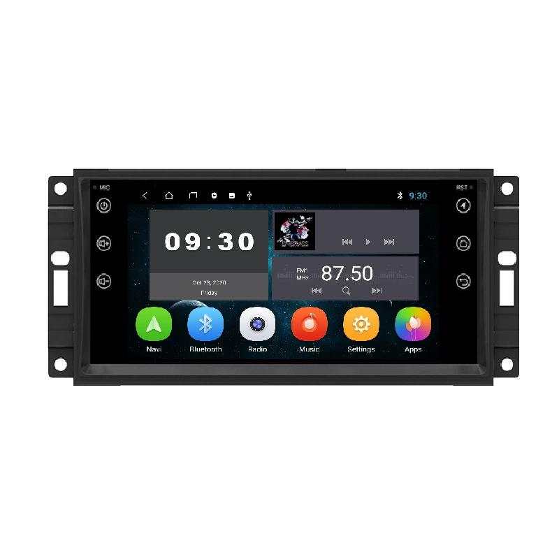 Подходящий для Jeep Commander Grand Cherokee Wrangler Tuchu BolkerzerAndroid 7-дюймовая GPS-навигация