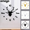 Modern and minimalistic creative acrylic decorations for living room, wall watch