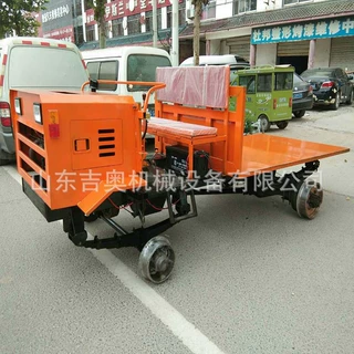 柴油动力铁轮轨道运输车 铁路基建大马力装载车 地铁轻轨牵引车
