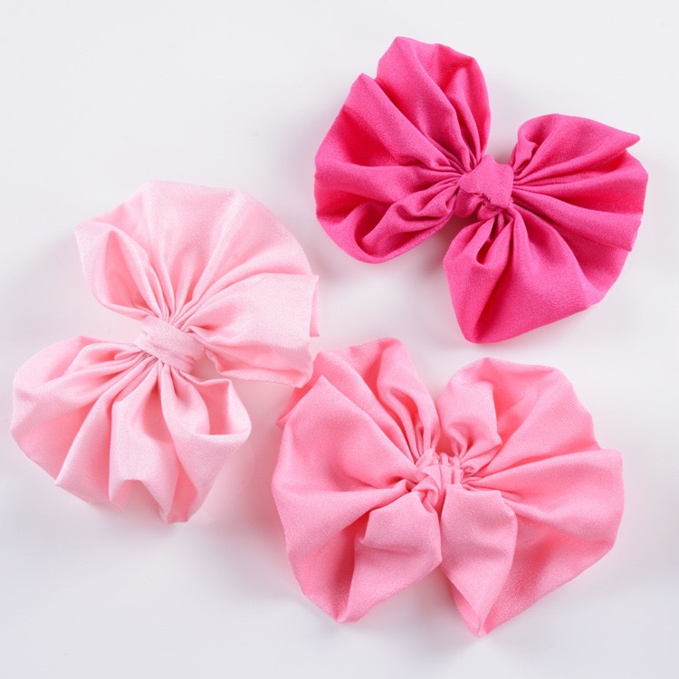 11厘米花瑶皱蝴蝶结