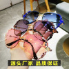 Fashionable sunglasses, 2021 collection, fitted, Korean style