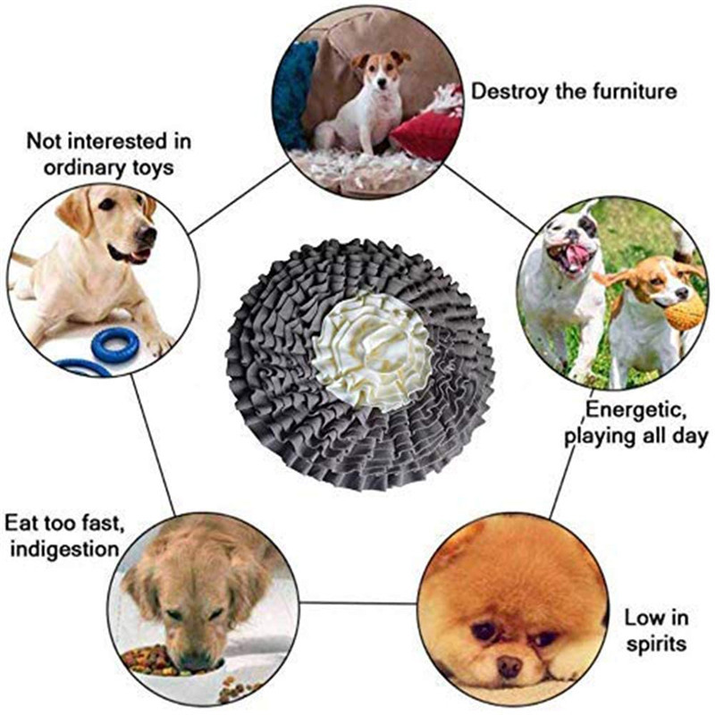 宠物嗅闻垫子 狗狗嗅闻垫 嗅闻训练垫 花瓣嗅闻垫 嗅闻垫 狗垫