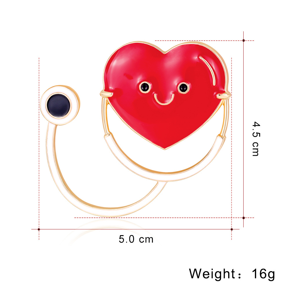 Medical Series Ecg Brooch display picture 18