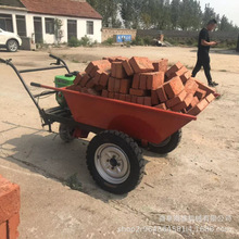 汽油款手推车170型汽油机搬运翻斗车 工程柴油手推车搬运车