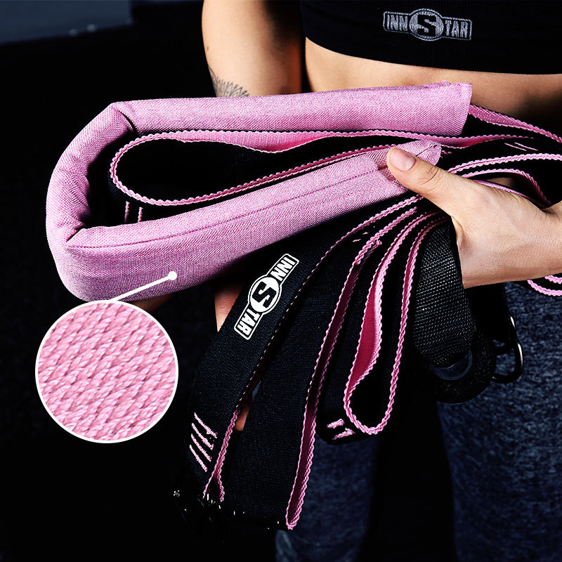 INNSTAR下腰辅助带瑜伽伸展带瑜伽拉力带辅助拉伸带一字马拉筋带