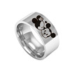 Ring suitable for men and women, mouse stainless steel for beloved