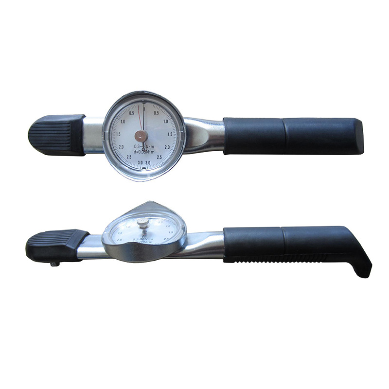 专业供应 高精度 高强度工具钢 12NM  表盘式 带表式扭力扳手