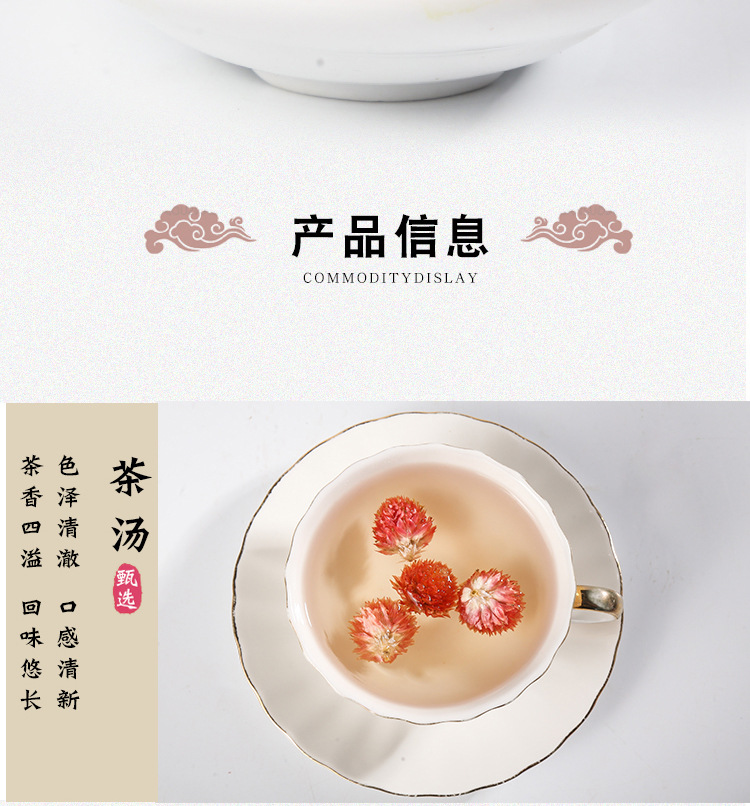 Red Cao Mei Dried Flowers Hong Qiao Mei Natural Sun Dried Herbal Tea Flowers 500g key features