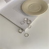 Small design ring, set, simple and elegant design, light luxury style, trend of season, wholesale