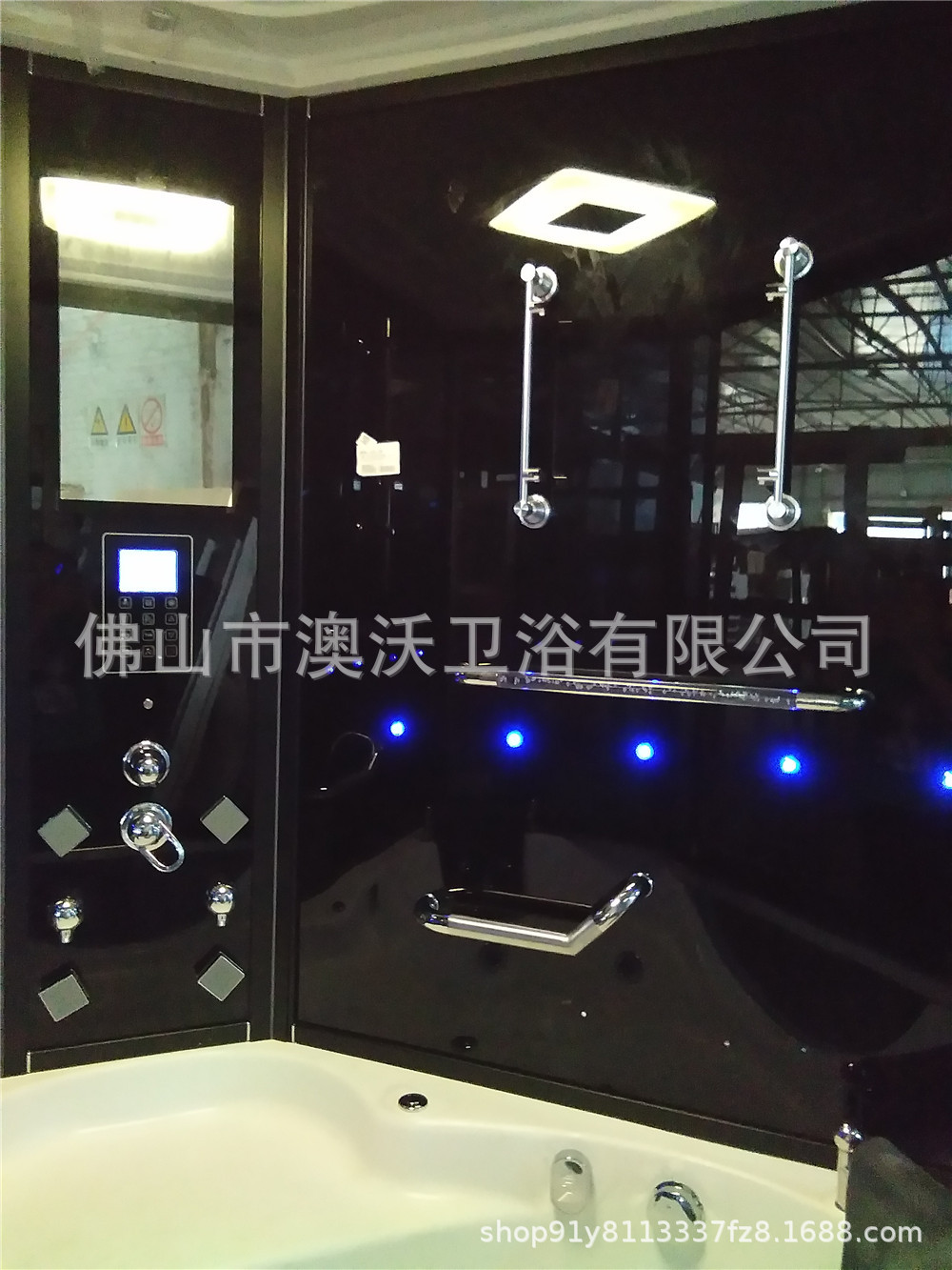 Sala de vapor húmeda en forma de abanico interior 1500*1500 sala de vapor de esquina doble sala de sauna de ducha en forma de abanico con bañera