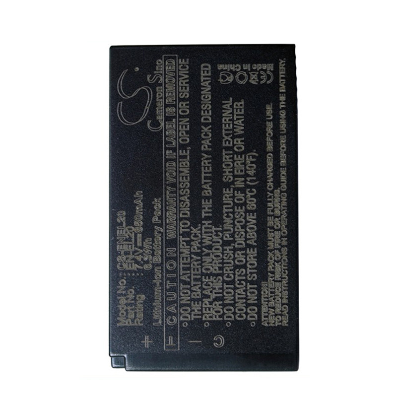 厂家直供CS适用数码EN-EL20尼康 1 J1 J2 J3 S1 AW1相机电池