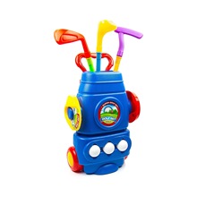 亚马逊热销儿童高尔夫球杆玩具套装宝宝幼儿园小男孩户外运动玩具