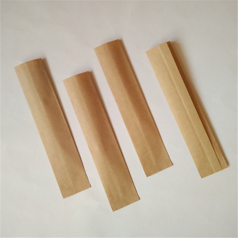 定制刀叉勺牛皮纸包装袋一次性酒店用品餐具筷子套淋膜白牛皮袋